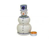 Snowman - Polish pottery