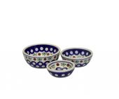Ein Satz Schüsseln - Polish pottery