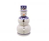 Snowman - Polish pottery