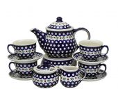 Coffee,Tea set - Polish pottery