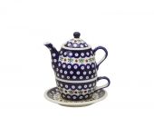 Tea set - Polish pottery