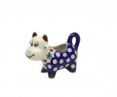 Cow creamer - Polish pottery