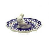Plate for eggs - Polish pottery