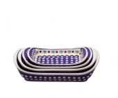 Set of dishes - Polish pottery