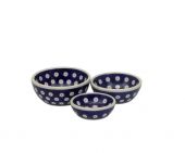 A set of bowls - Polish pottery