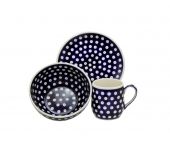 Set for breakfast - Polish pottery