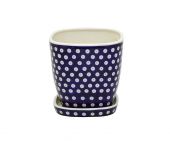 Flower pot - Polish pottery