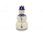 Snowman - Polish pottery