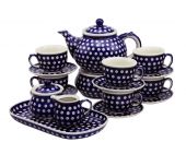 Coffee,Tea set large - Polish pottery