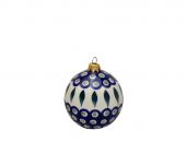 Christmas ornament - Polish pottery