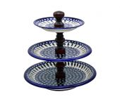 Cake stand - Polish pottery