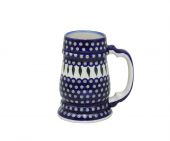 Beer mug - Polish pottery