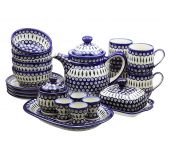 Set for breakfast - Polish pottery