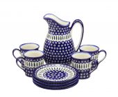 Set for beverages - Polish pottery