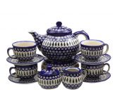 Coffee,Tea set - Polish pottery