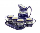 Set for beverages - Polish pottery