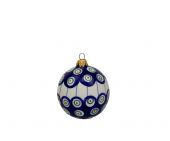 Christmas ornament - Polish pottery