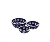 A set of bowls - Polish pottery