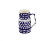 Beer mug - Polish pottery