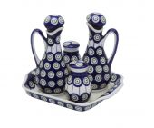 Set for seasonings - Polish pottery