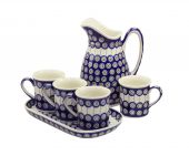 Set for beverages - Polish pottery