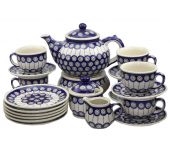 Dessert set large - Polish pottery