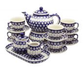 Coffee,Tea set large - Polish pottery