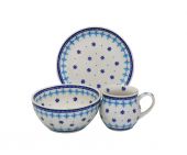 Set for breakfast - Polish pottery