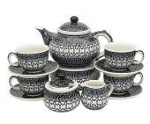 Coffee,Tea set - Polish pottery