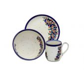 Set for breakfast - Polish pottery