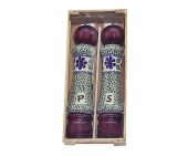 Pepper salt mill - Polish pottery