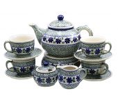 Coffee,Tea set - Polish pottery