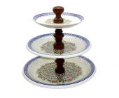 Cake stand - Polish pottery