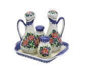 Set for seasonings - Polish pottery
