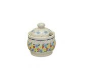 Sugar bowl - Polish pottery