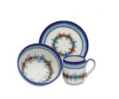 Set for breakfast - Polish pottery