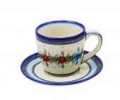 _en[Filiżanka + spodek] - Polish pottery