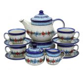 Coffee,Tea set - Polish pottery