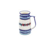 Beer mug - Polish pottery