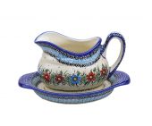 Gravy boat - Polish pottery