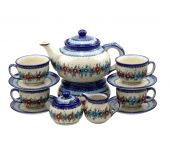 Coffee,Tea set - Polish pottery