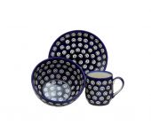 Set for breakfast - Polish pottery