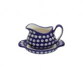 Gravy boat - Polish pottery