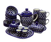 Set for breakfast - Polish pottery