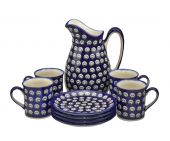 Set for beverages - Polish pottery