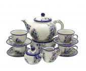 Coffee,Tea set - Polish pottery