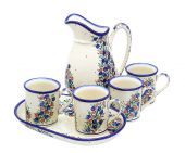 Set for beverages - Polish pottery