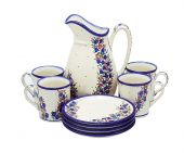 Set for beverages - Polish pottery