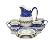 Set for beverages - Polish pottery