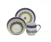 Set for breakfast - Polish pottery